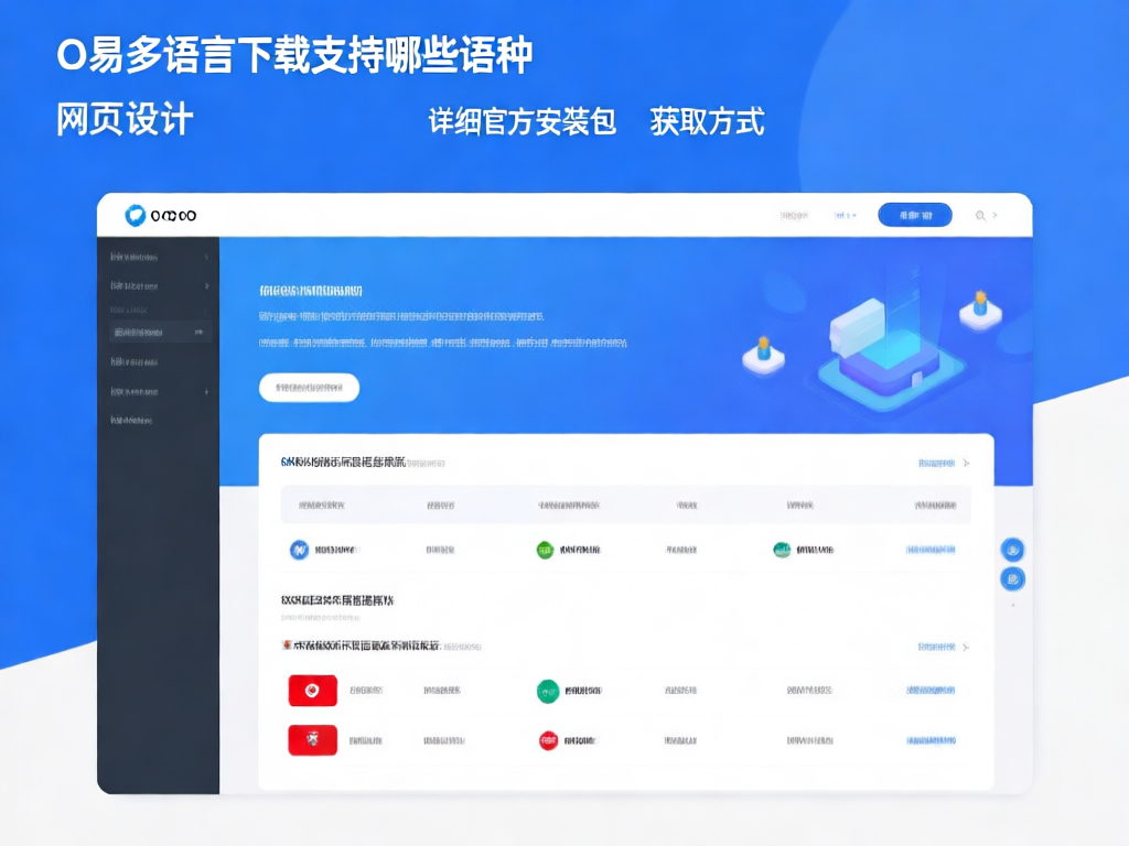 多语言界面展示